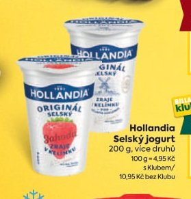 Hollandia Selský jogurt