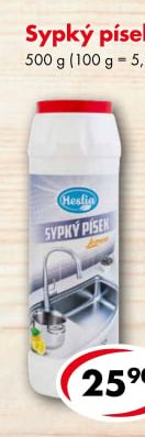 Sypký písek Lemon