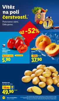 aktuální leták Lidl 20.7.2026-22.7.2026