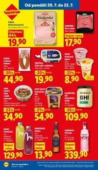 aktuální leták Lidl 20.7.2026-22.7.2026