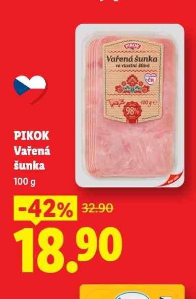 PIKOK Vařená šunka