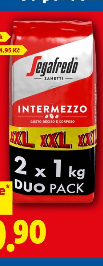 SEGAFREDO Intermezzo 2 x 1 kg