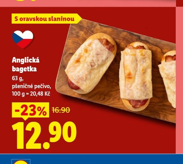 Anglická bagetka
