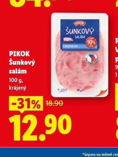 PIKOK Šunkový salám