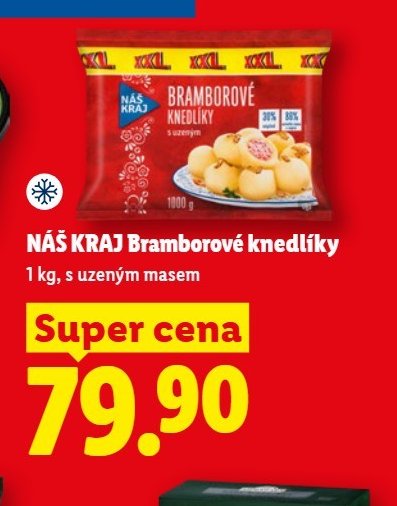 NÁŠ KRAJ Bramborové knedlíky