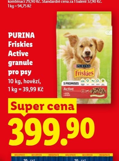 PURINA Friskies Active granule pro psy