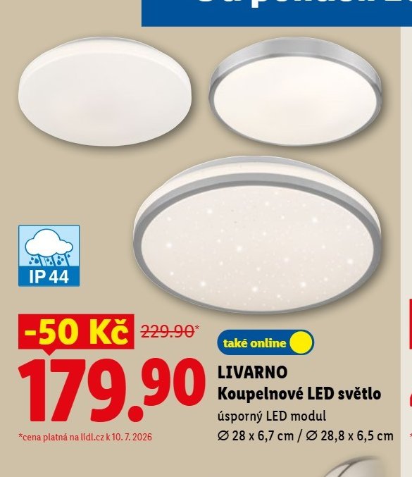 LIVARNO Koupelnové LED světlo