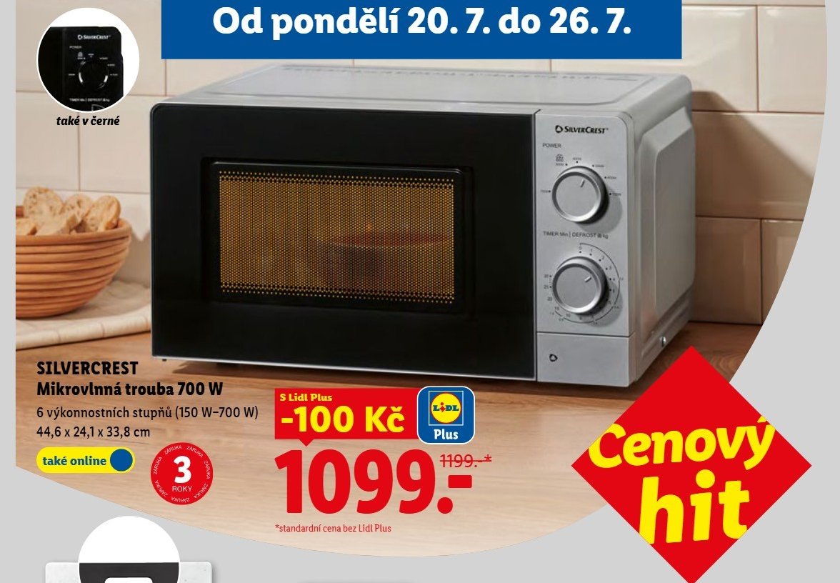 SILVERCREST Mikrovlnná trouba 700 W
