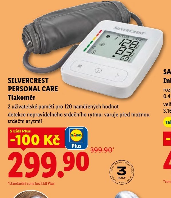 SILVERCREST PERSONAL CARE Tlakoměr