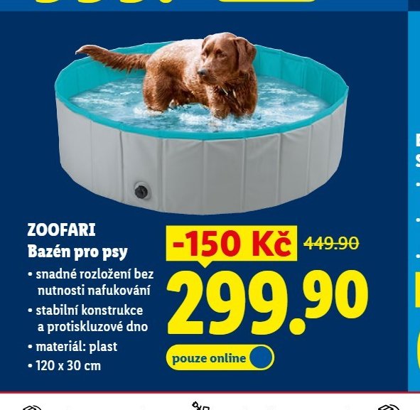 ZOOFARI Bazén pro psy