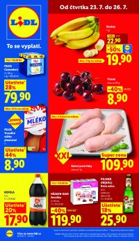 aktuální leták Lidl 23.7.2026-26.7.2026