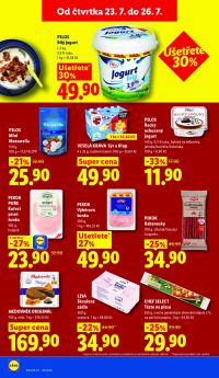 aktuální leták Lidl 23.7.2026-26.7.2026