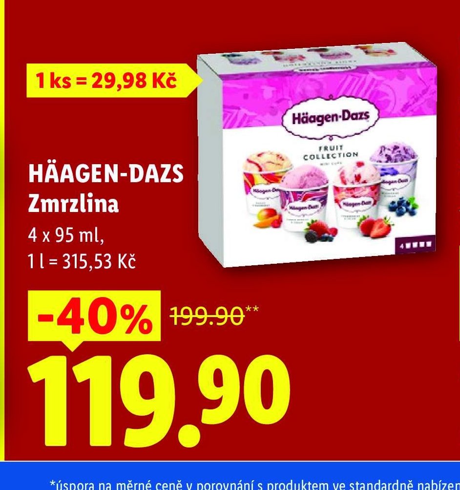 Häagen-Dazs Zmrzlina