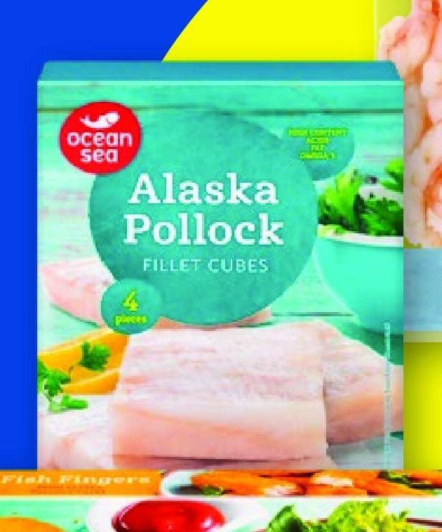 OCEAN SEA Alaska Pollock Fillet Cubes