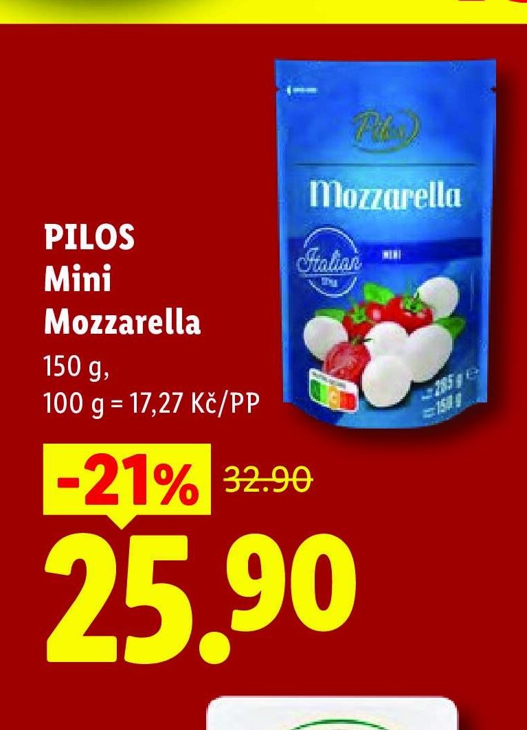 Pilos Mini Mozzarella 150 g