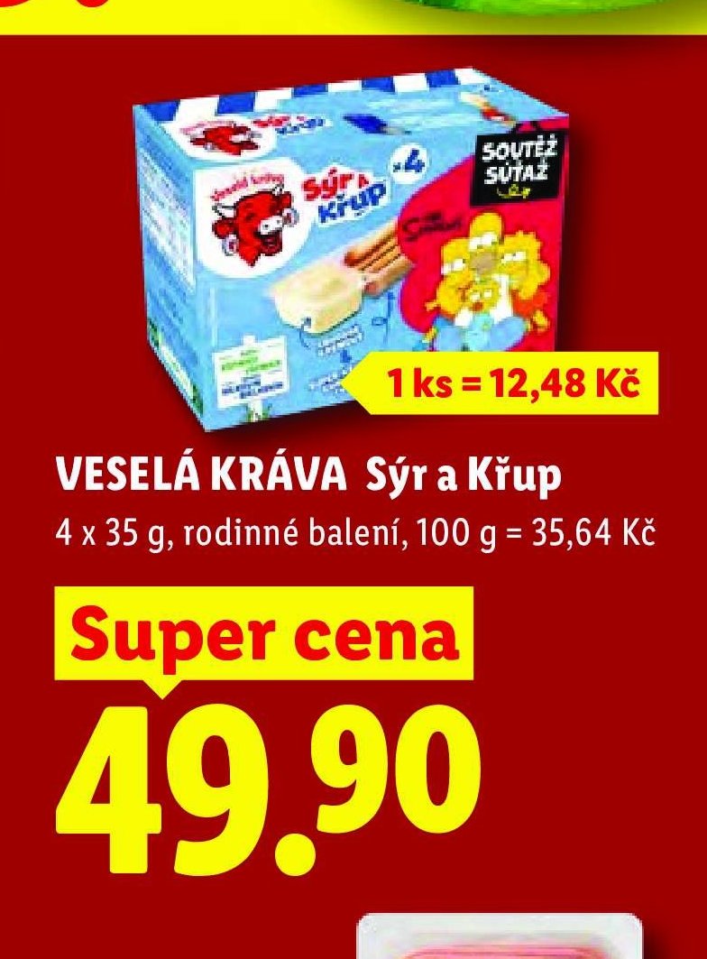 Veselá kráva Sýr a Křup