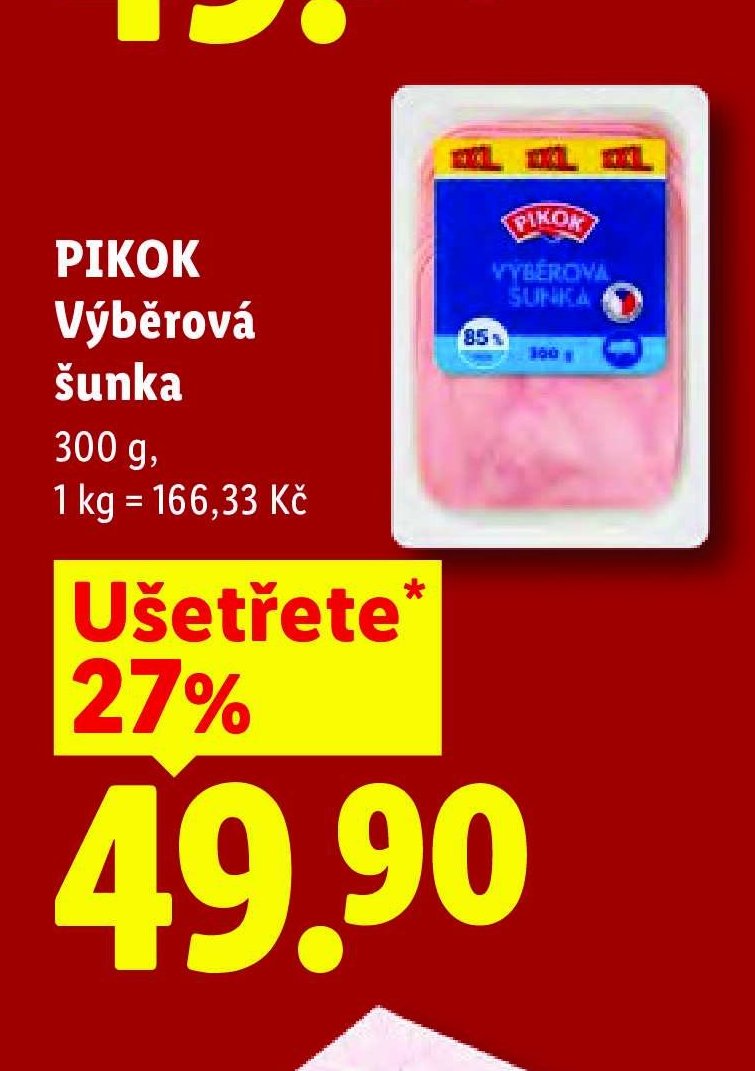Pikok Výběrová šunka