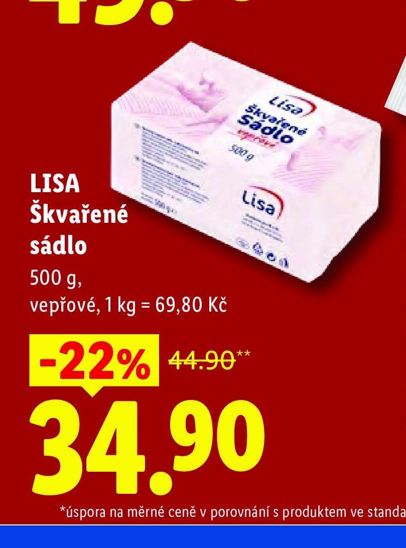 Lisa Škvařené sádlo