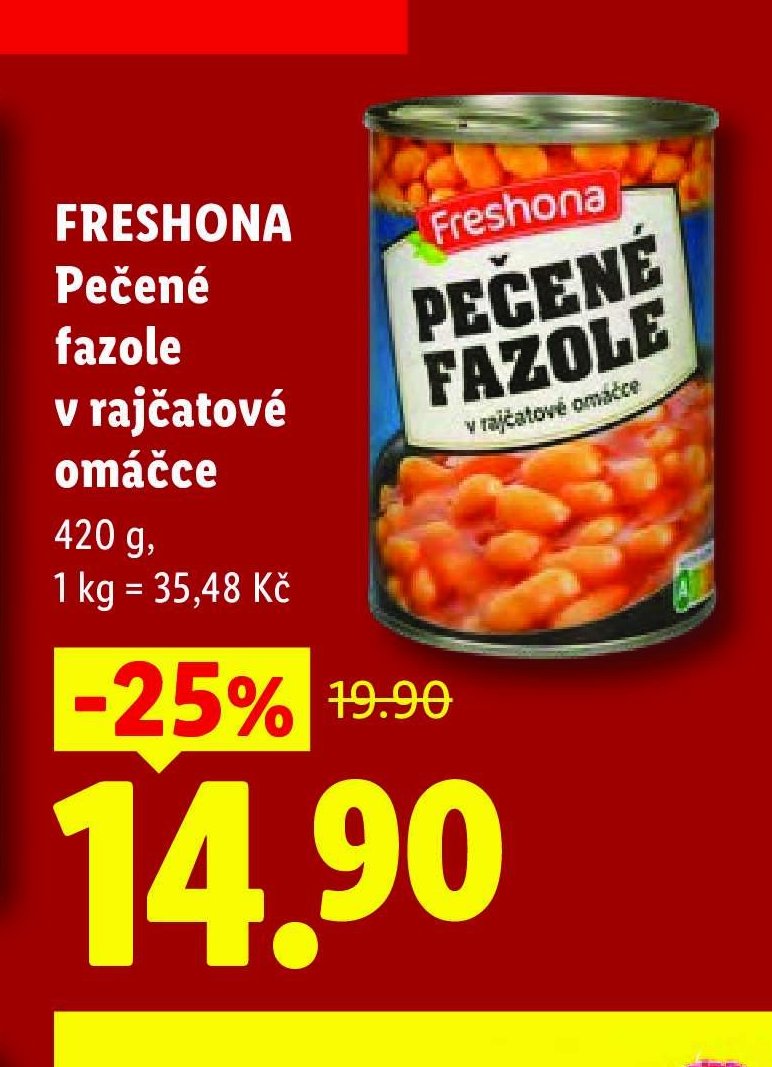 FRESHONA Pečené fazole 420 g
