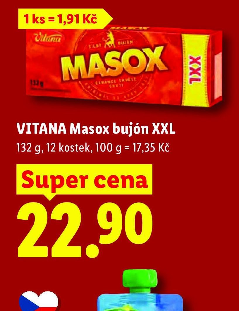 VITANA Masox bujón XXL 132 g