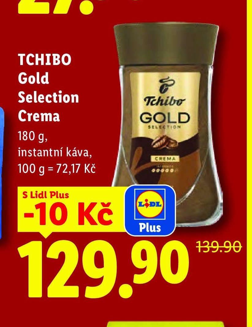 TCHIBO Gold Selection Crema 180 g