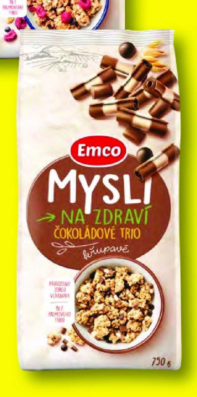 EMCO Mysli čokoládové trio 750 g