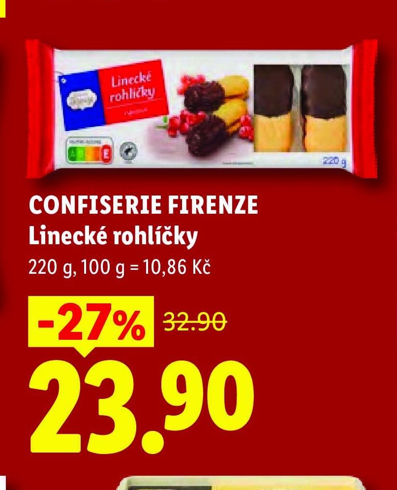 CONFISERIE FIRENZE Linecké rohlíčky