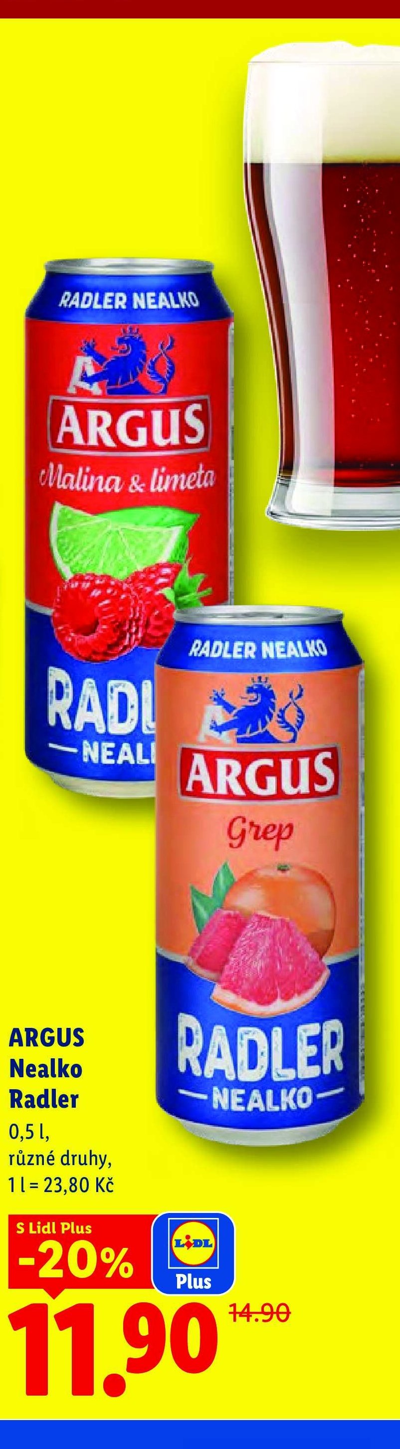 ARGUS Nealko Radler