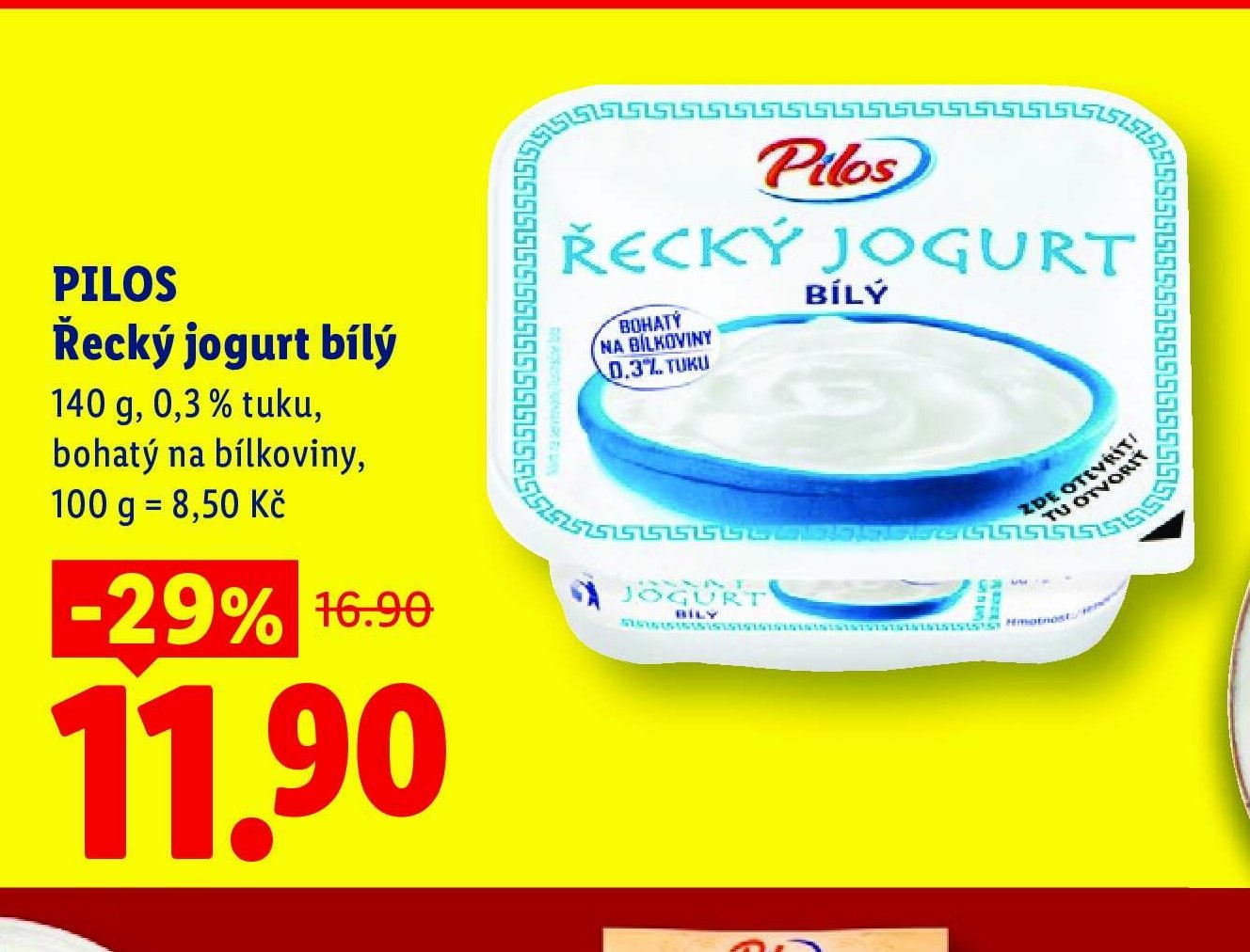 PILOS Řecký jogurt bílý