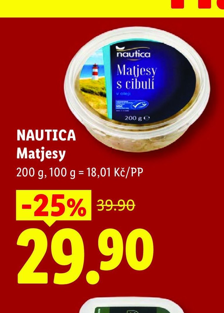 NAUTICA Matjesy s cibulí