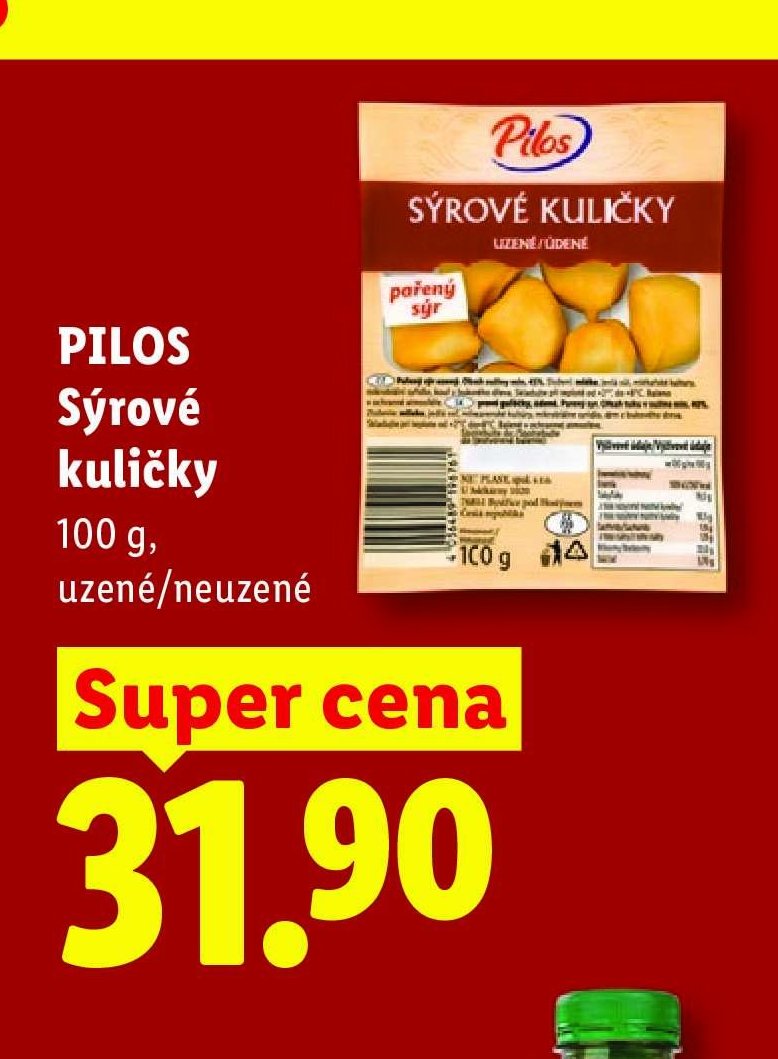 PILOS Sýrové kuličky