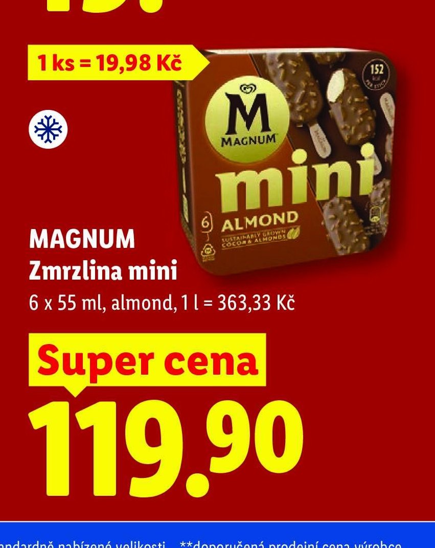 MAGNUM Zmrzlina mini
