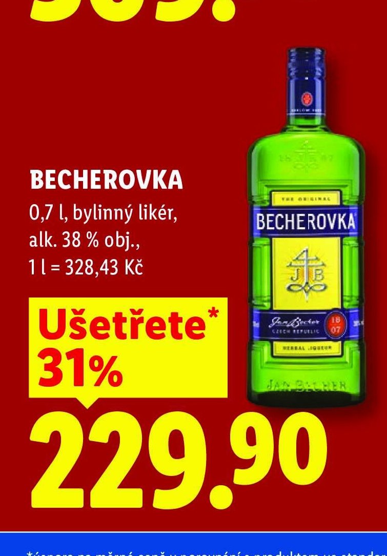 Becherovka 0,7 l