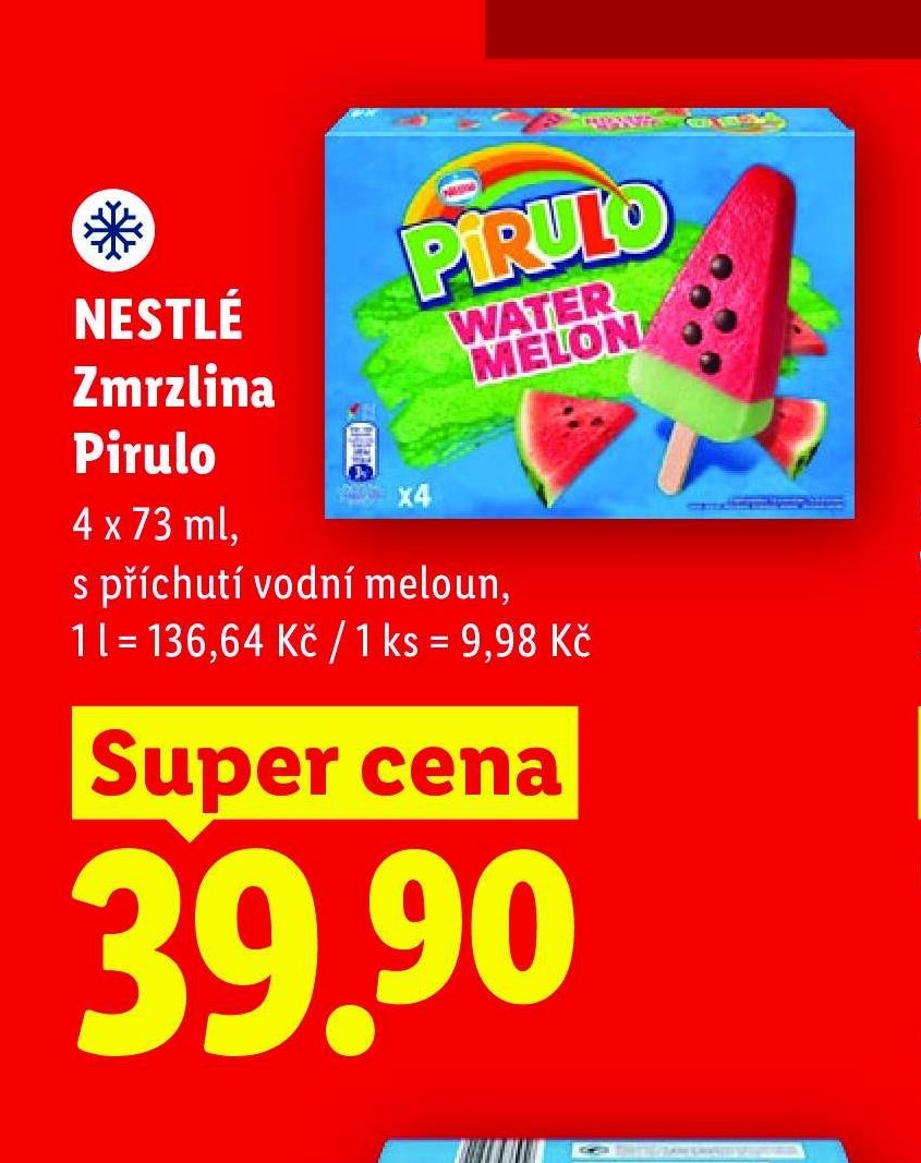 NESTLÉ Zmrzlina Pirulo