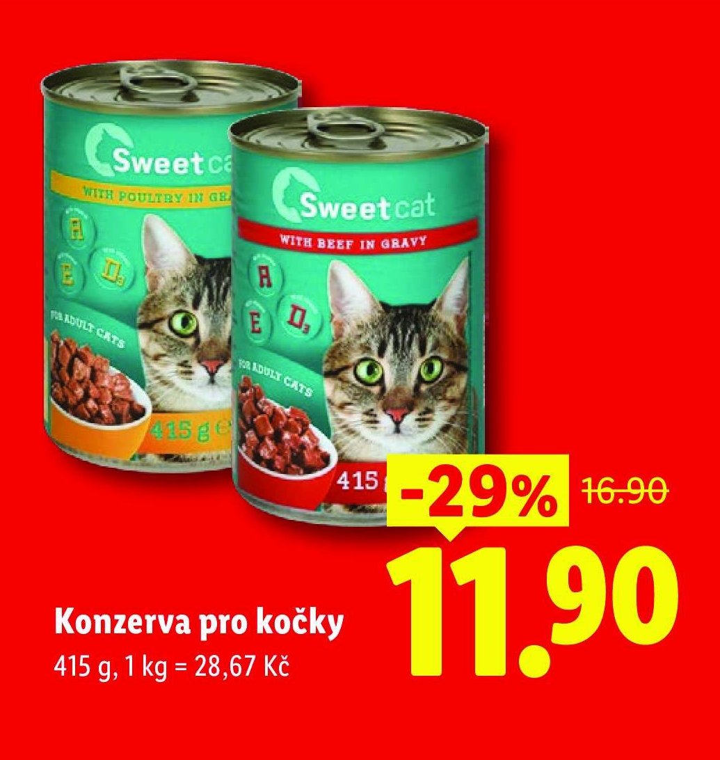 Sweet cat konzerva pro kočky