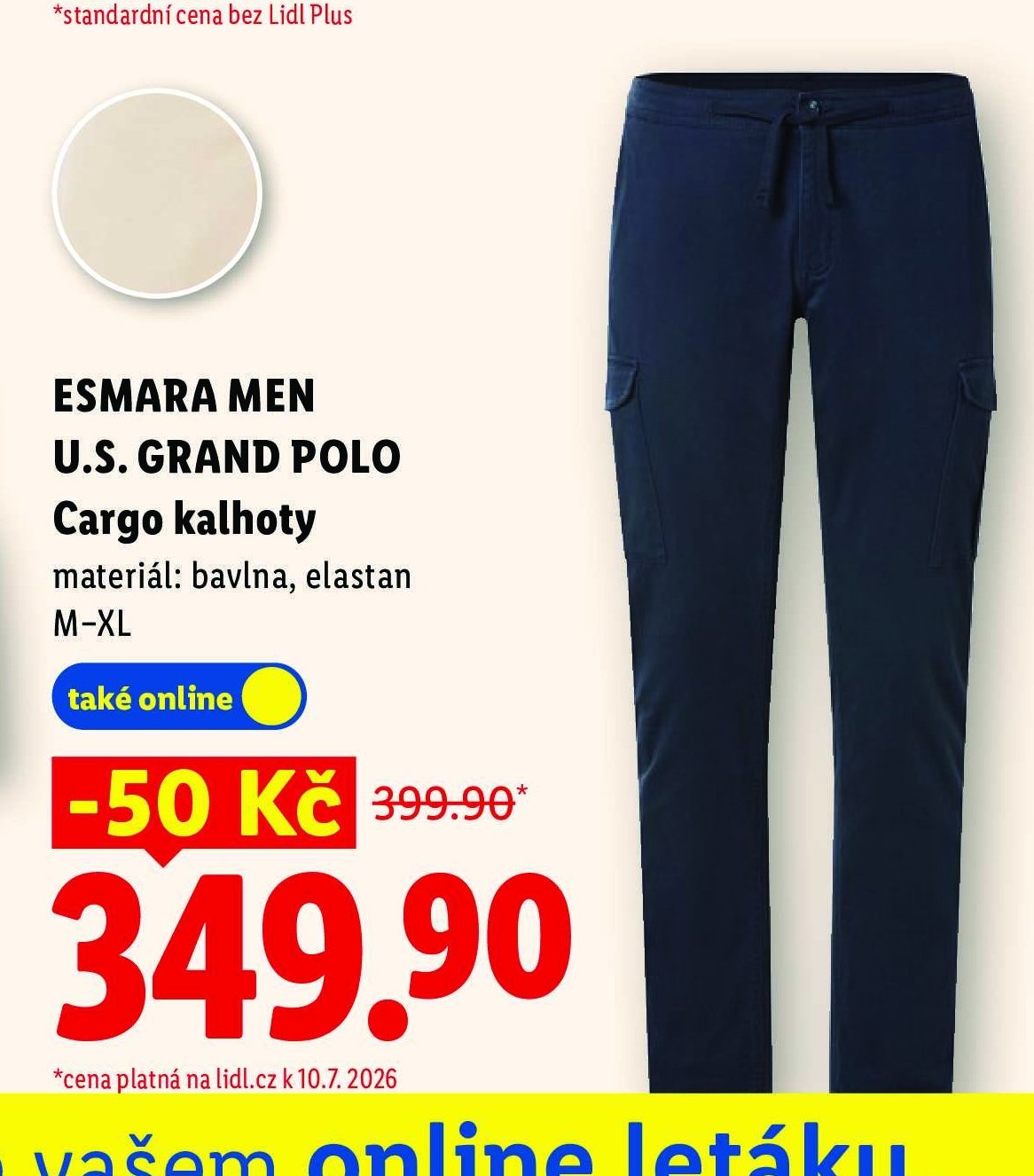 Esmara Men U.S. Grand Polo Cargo kalhoty