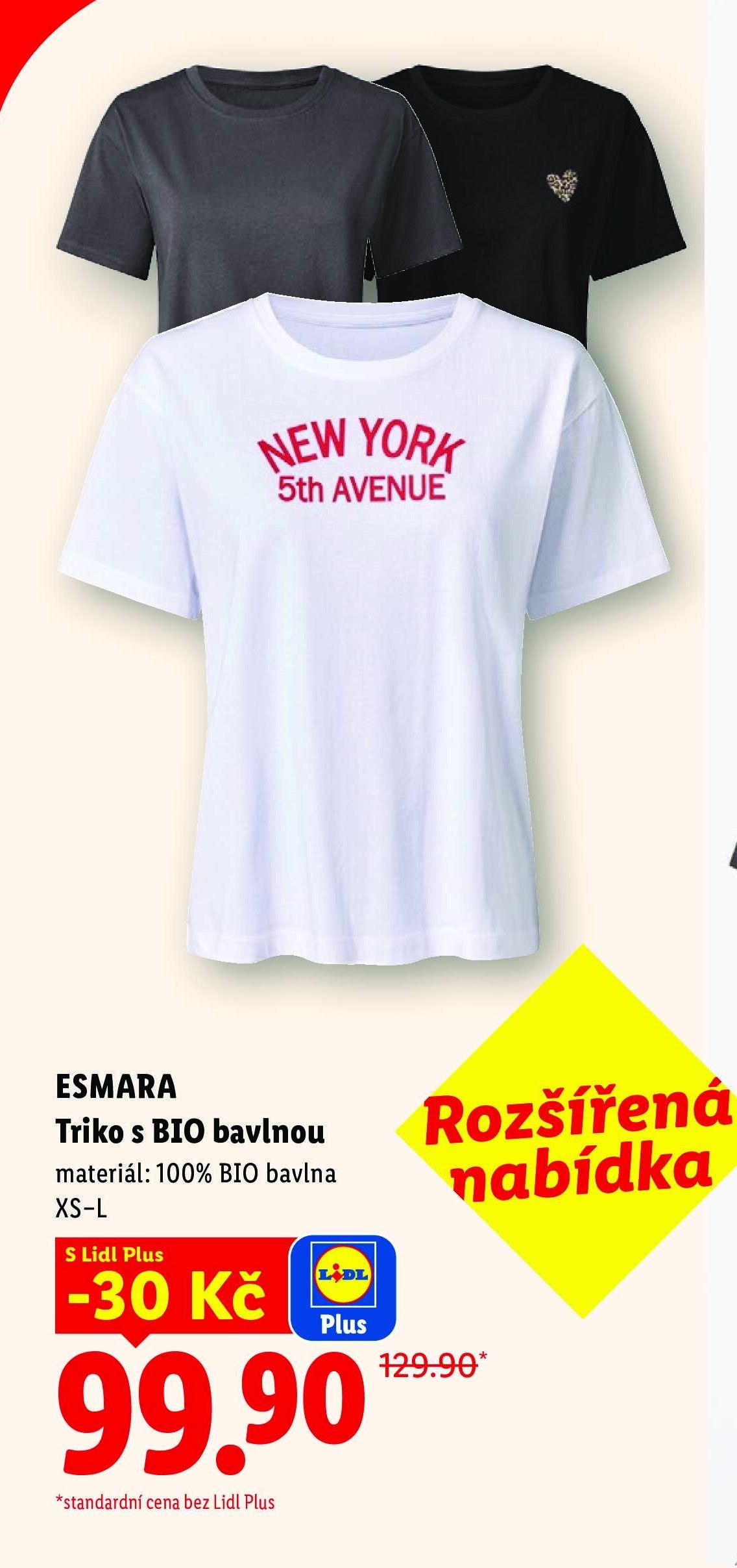 ESMARA Triko s BIO bavlnou