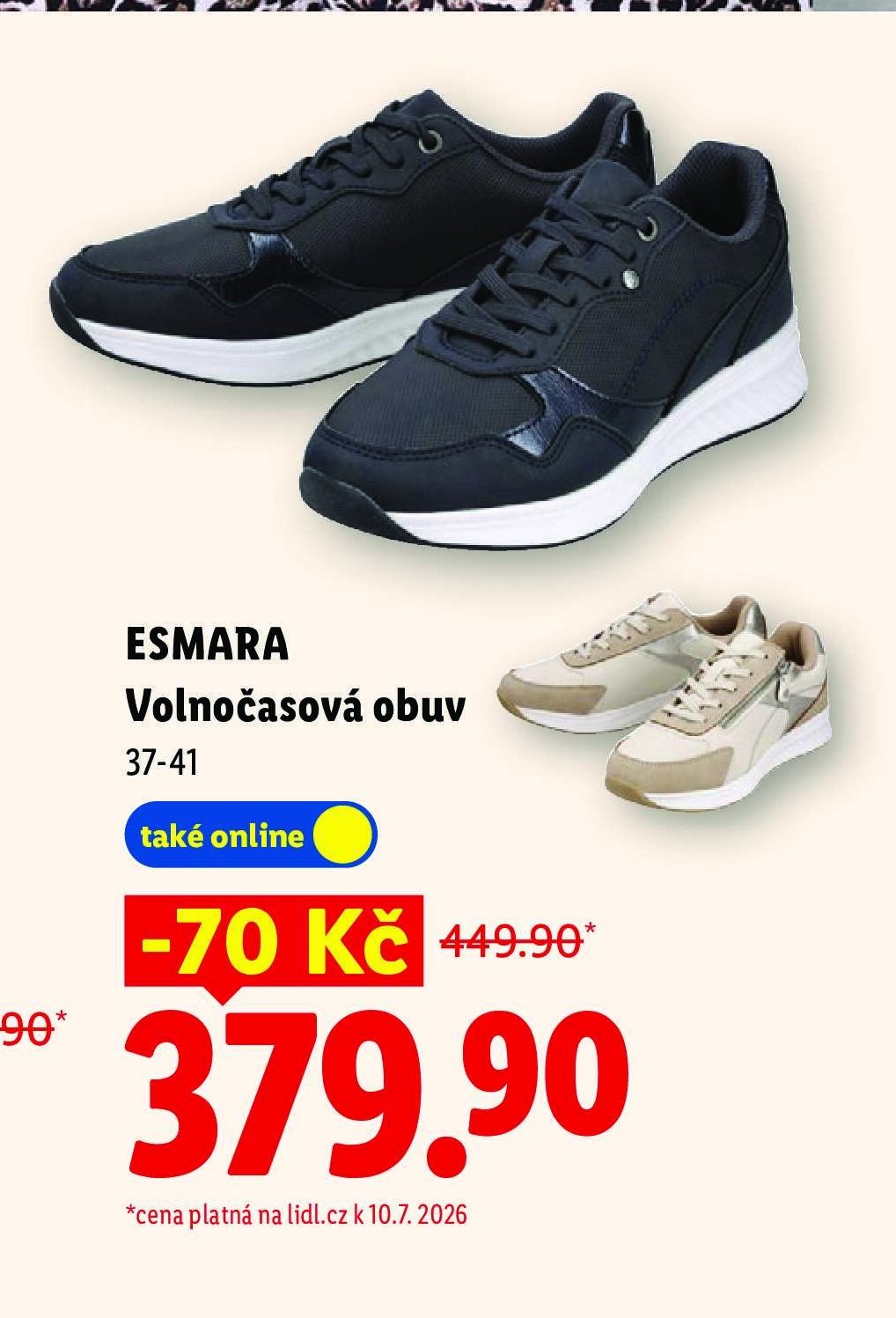 ESMARA Volnočasová obuv