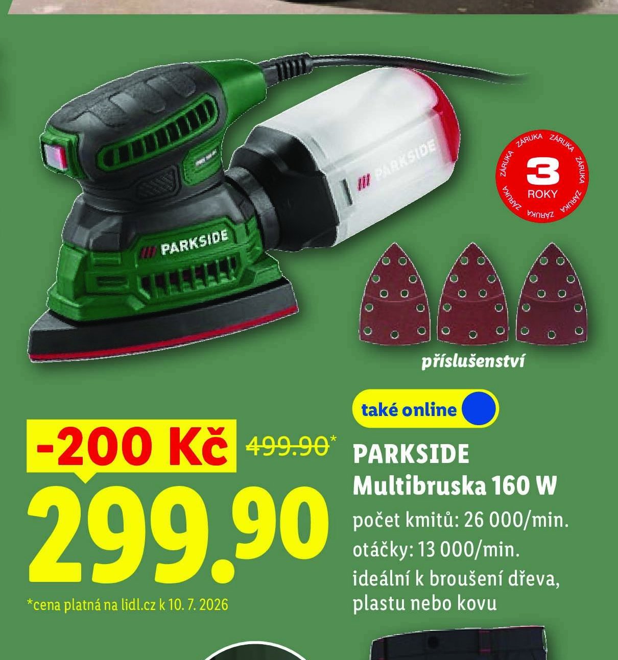 PARKSIDE Multibruska 160 W