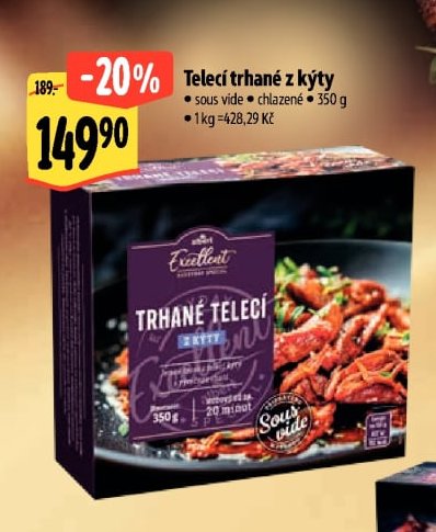 Telecí trhané z kýty