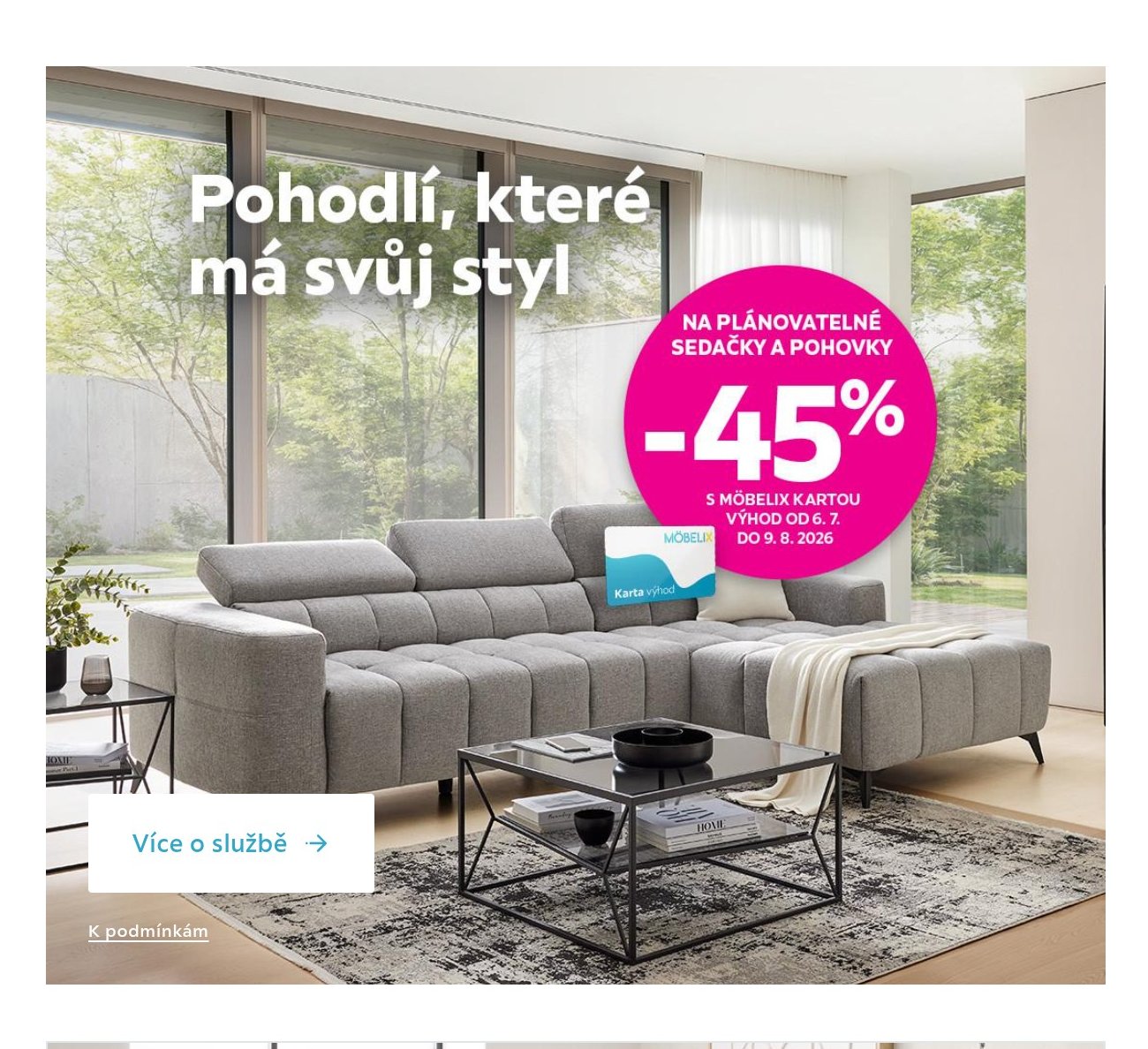 Sedačky a pohovky