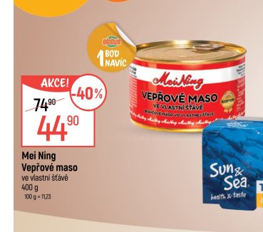 Mei Ning Vepřové maso