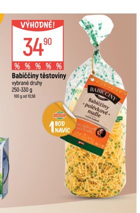 Babiččiny těstoviny