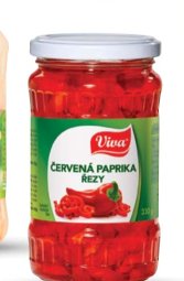 Viva Červená paprika řezy