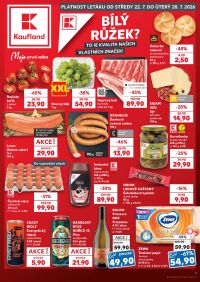 aktuální leták Kaufland 22.7.2026-28.7.2026