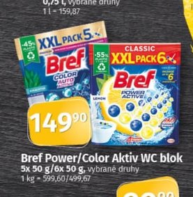 Bref Power/Color Aktiv WC blok
