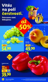 aktuální leták Lidl 27.7.2026-29.7.2026