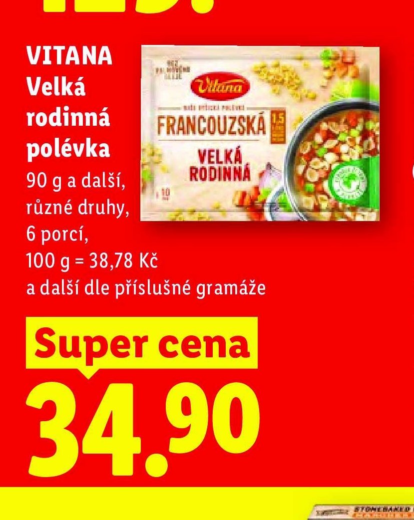 VITANA Velká rodinná polévka
