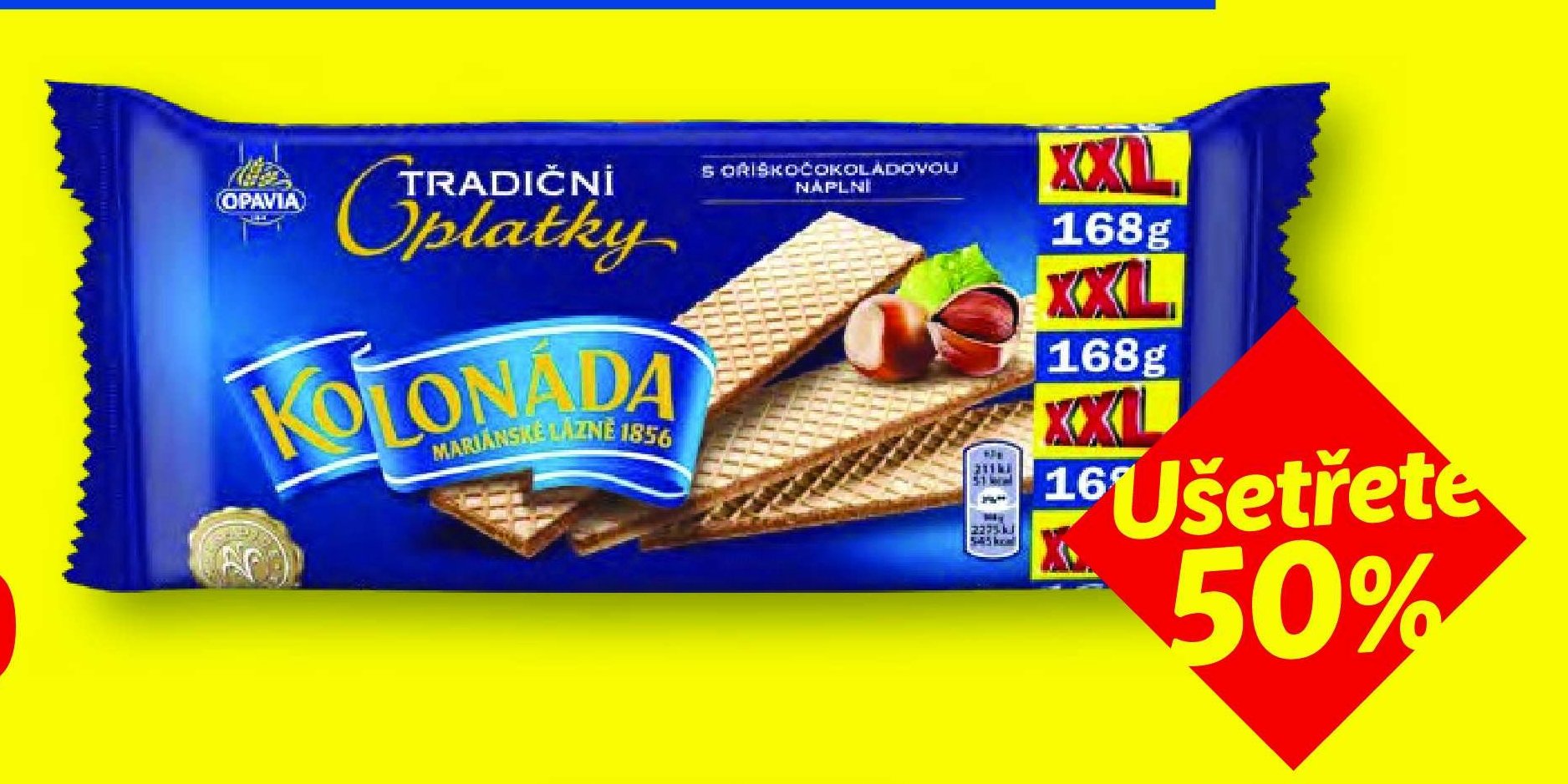 OPAVIA Oplatky Kolonáda