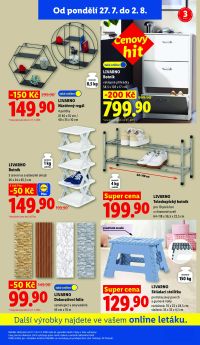aktuální leták Lidl 27.7.2026-2.8.2026